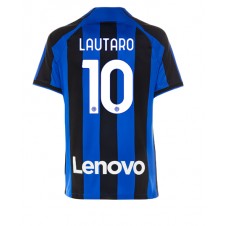 Inter Milan Lautaro Martinez #10 Hemmatröja 2022-23 Korta ärmar